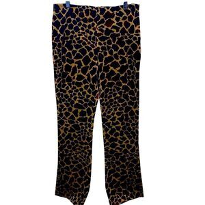 Leopard Print Pants Sz 6